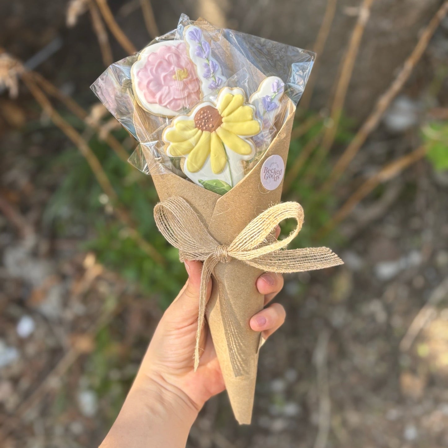 Sugar Cookie Flower Bouquet