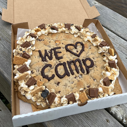 S'mores Cookie Cake