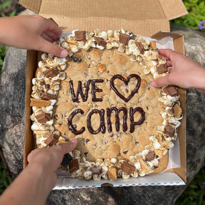 S'mores Cookie Cake