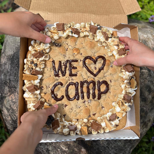 S'mores Cookie Cake