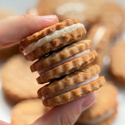 Honey Cake Sandwich Cookies