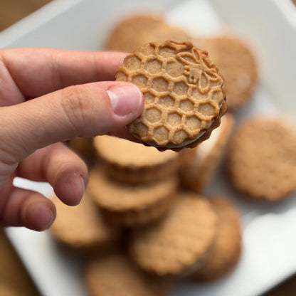 Honey Cake Sandwich Cookies