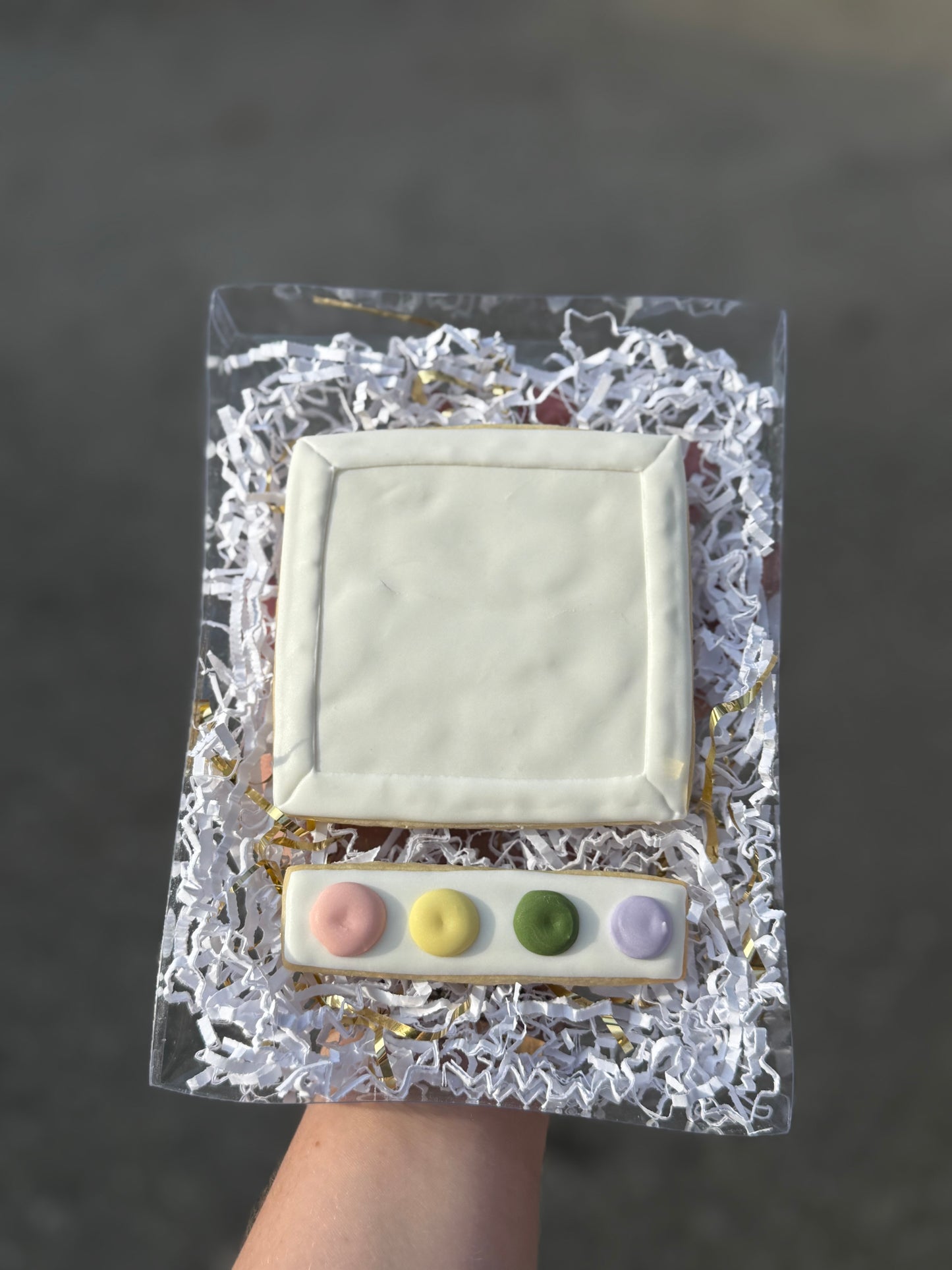 Edible 'Painting' For Mom