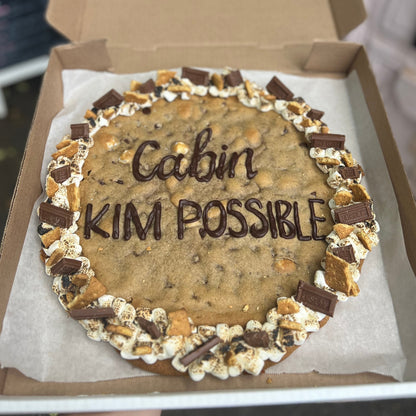 S'mores Cookie Cake