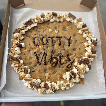 S'mores Cookie Cake