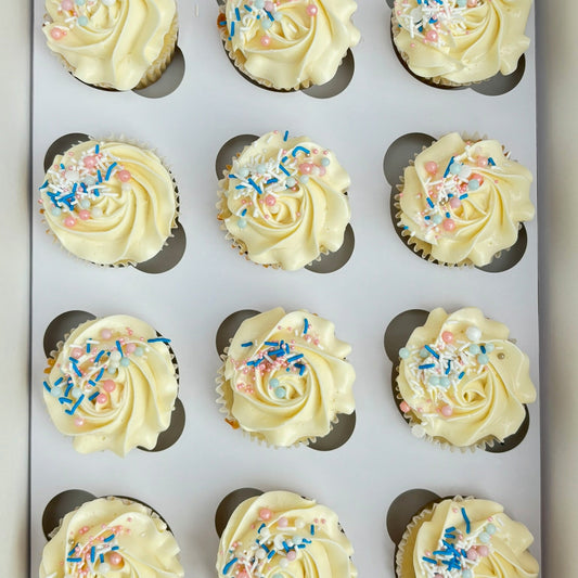 Gender Reveal Cupcakes