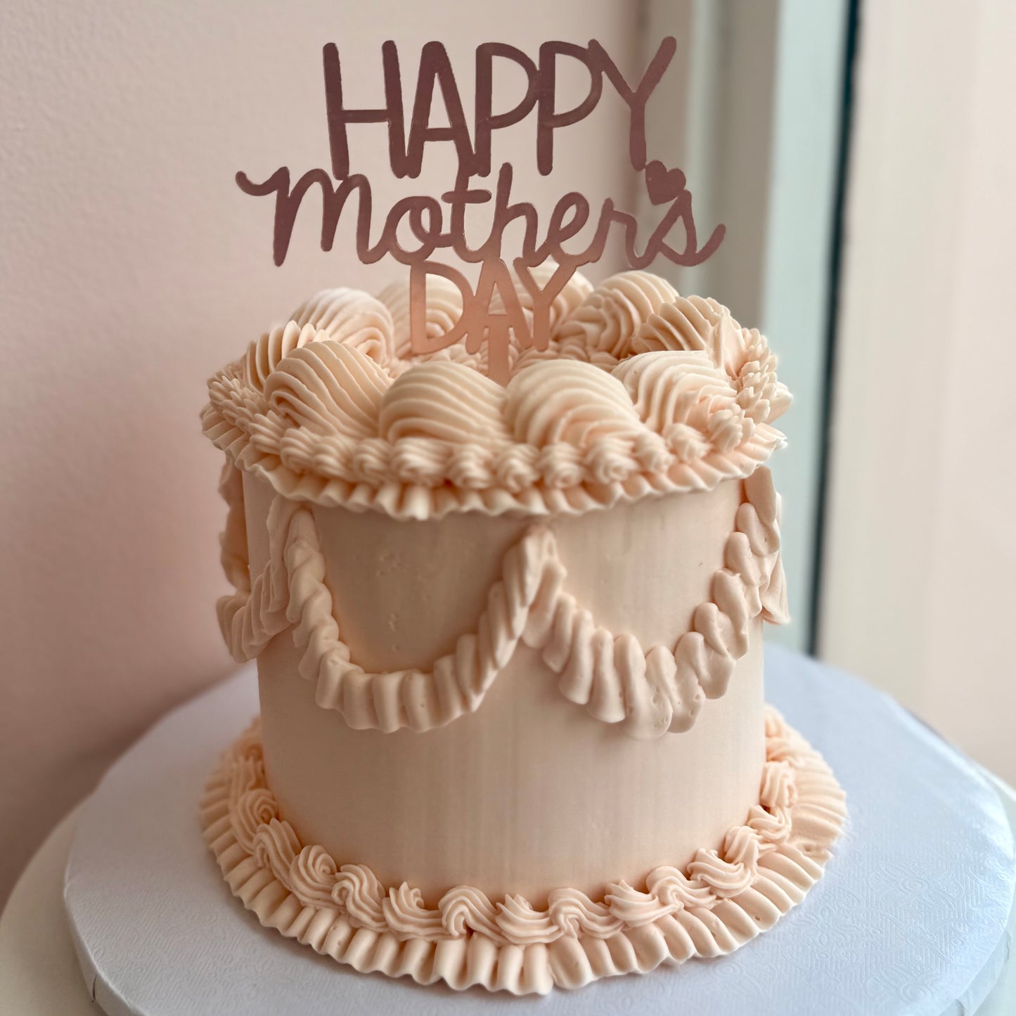Mother's Day Vintage Cake