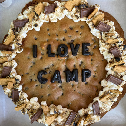 S'mores Cookie Cake