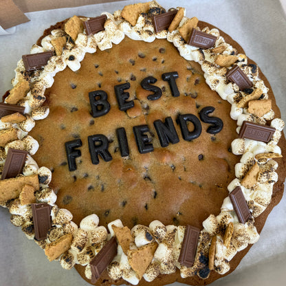 S'mores Cookie Cake