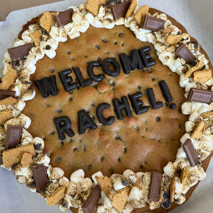 S'mores Cookie Cake