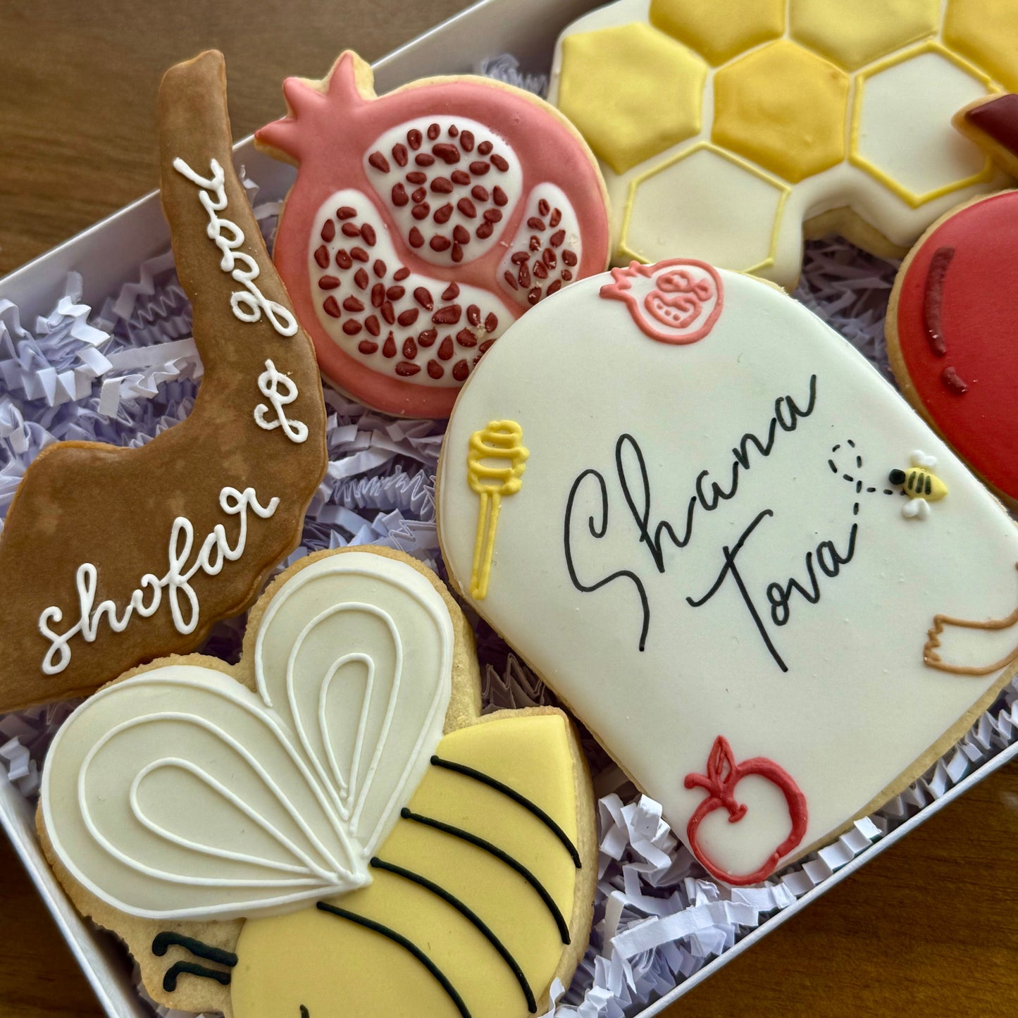 Shana Tova Cookie 6 pack