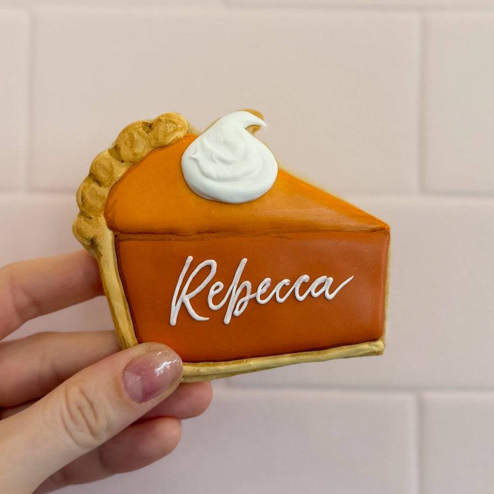 Personalized Thanksgiving Sugar Cookies