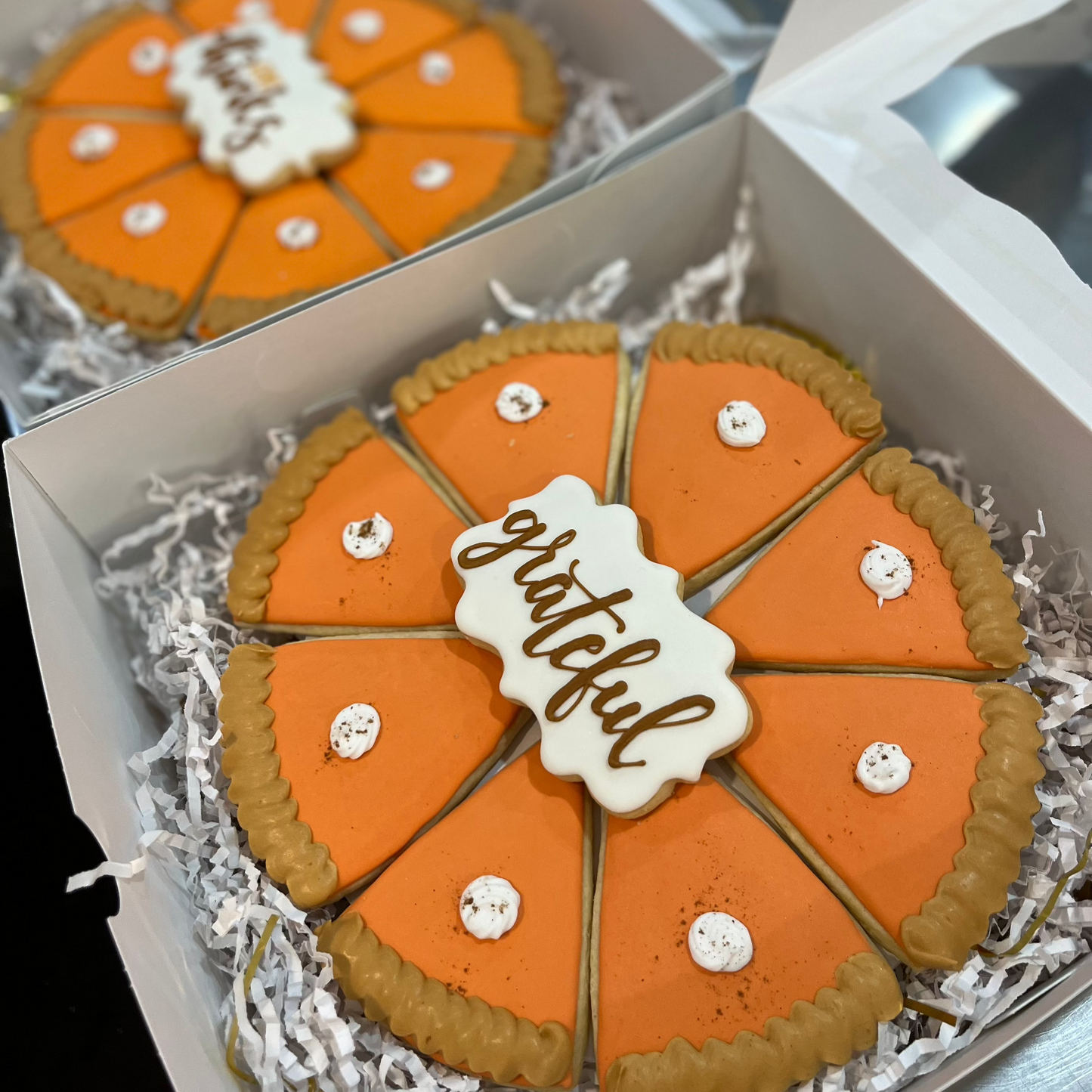Grateful Pumpkin "Pie" (9 pc Sugar Cookie Set)