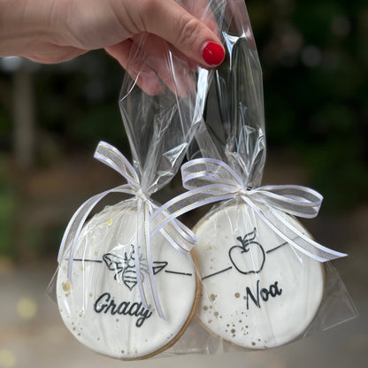 Personalized Place Card Sugar Cookies