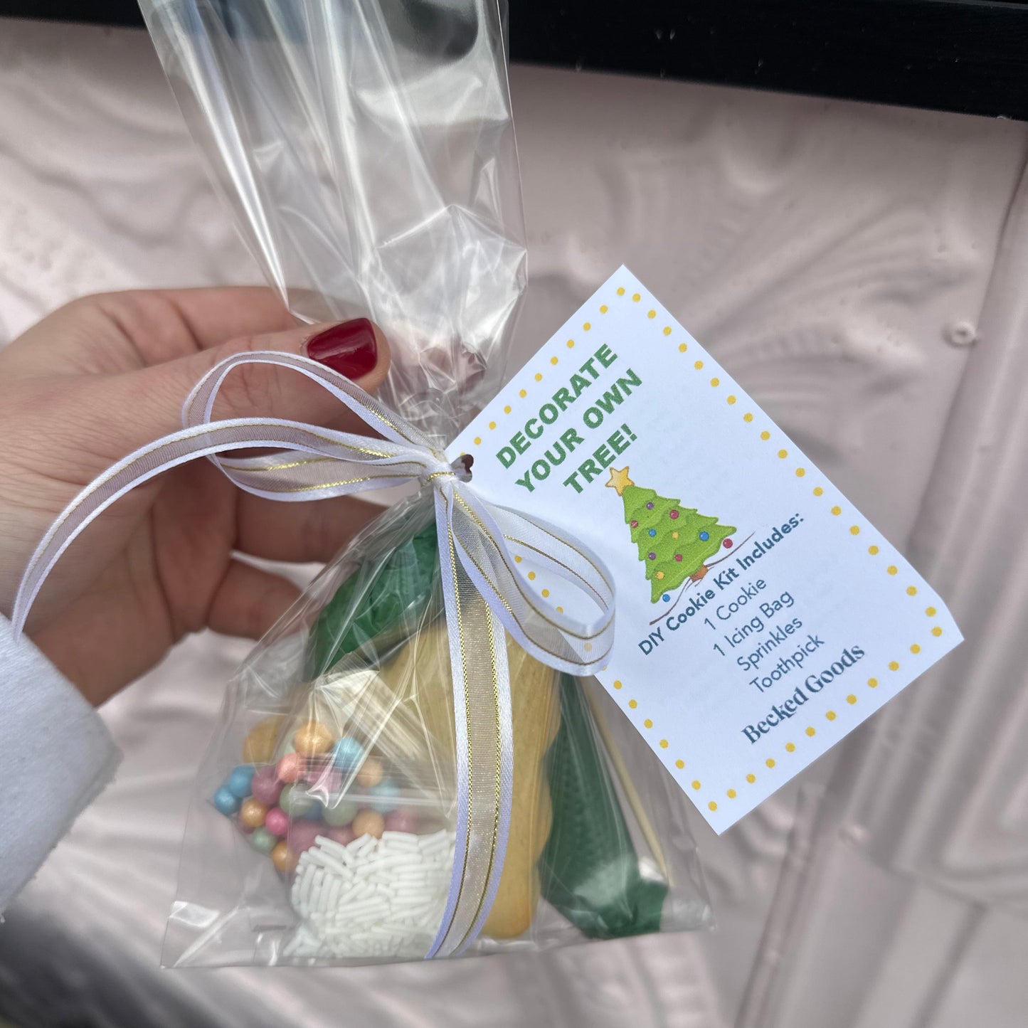 DIY Christmas Tree Cookie Kit