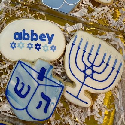 Personalized Hanukkah 3 pack