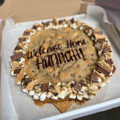 S'mores Cookie Cake