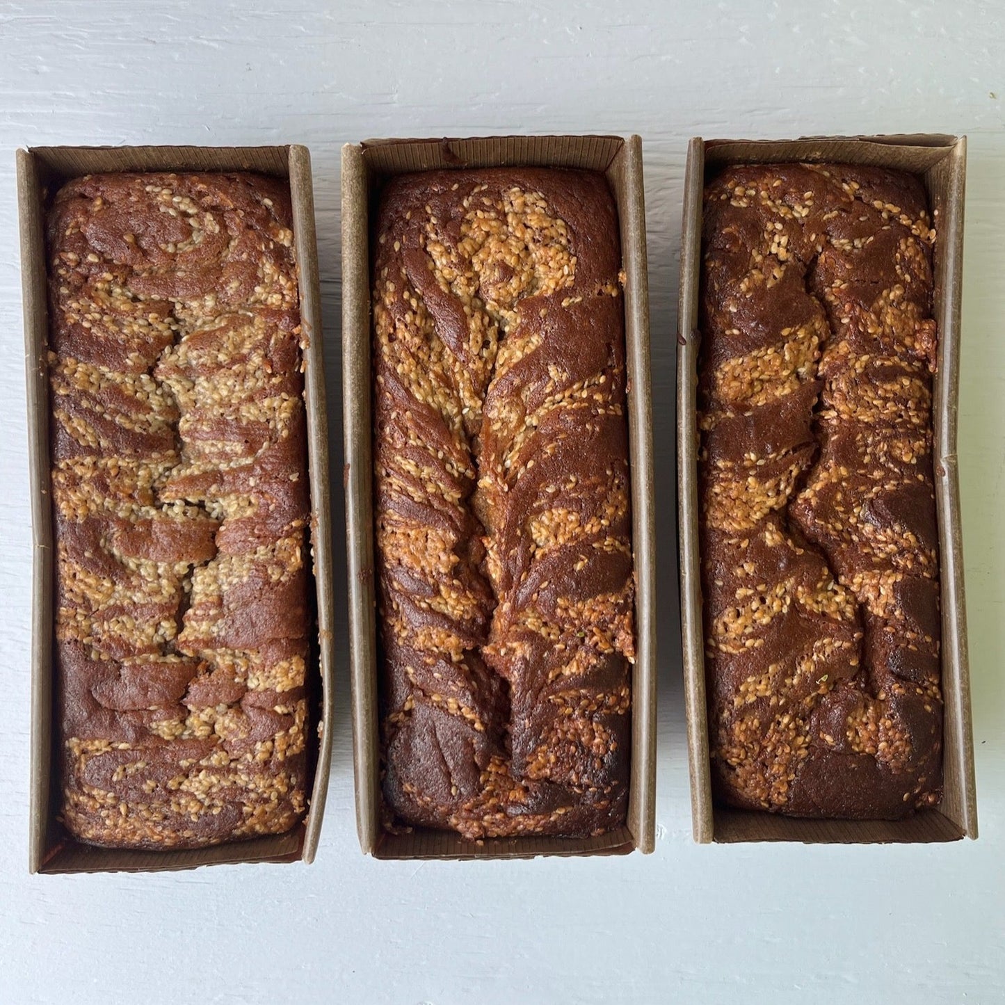 Maple Tahini Banana Loaf